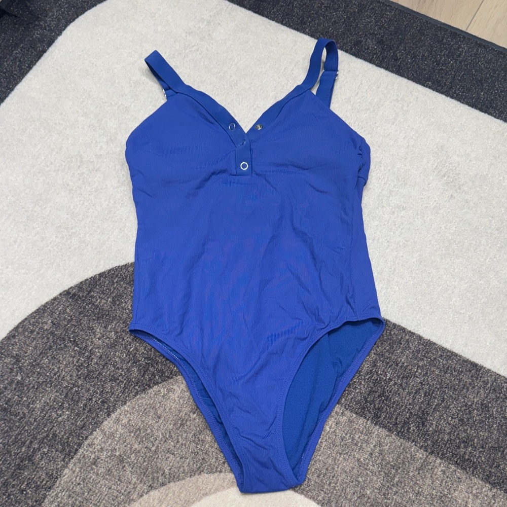 Xhilaration Blue Women's One Piece Swimsuit